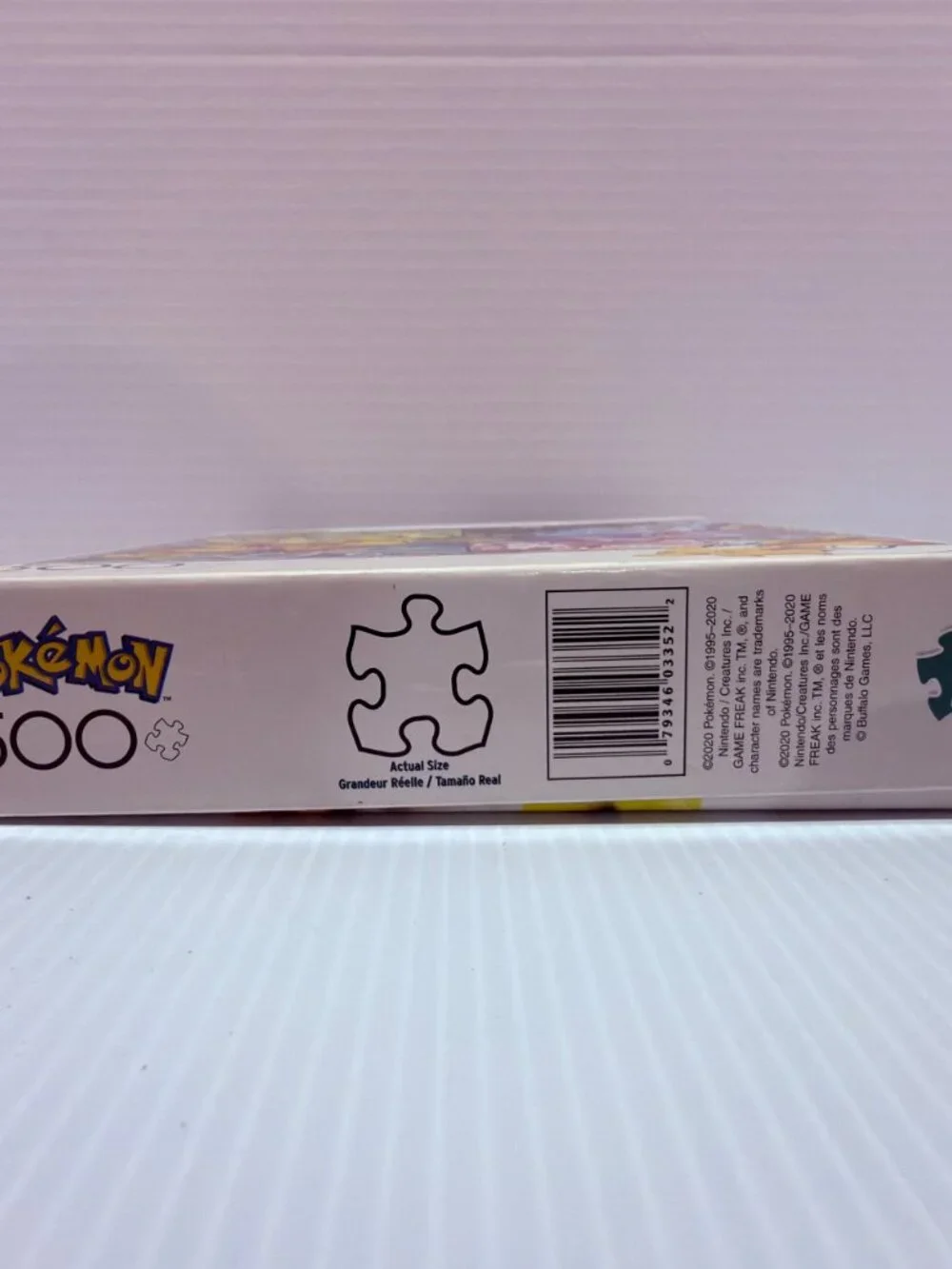 Complete Pokemon 500 Piece Puzzle Eevee Evolutions Buffalo Games Jigsaw Nintendo